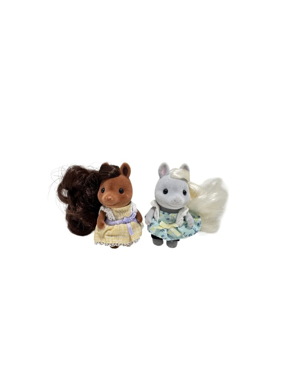 Sylvanian Families Calico Critters Horse Flocked Pony Friends With Hair